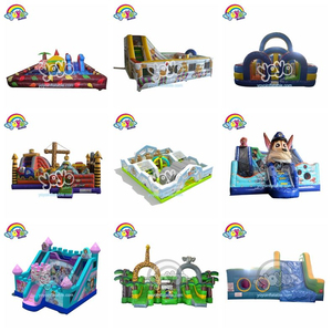 Pista de Obstáculos Inflable con Temática de Araña para Parque de Diversiones, Desinflado Rápido, Construcción Duradera, Decoración de Huevos de Araña, Zonas Infantiles para Centros Comerciales - Product Image 6