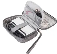 Multifuncional viajes digital de almacenamiento de cable de bolsa ligero de viaje impermeable electrónica accesorios organizador bolsa