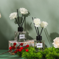 Diffuseurs de parfum d'ambiance de luxe à bâtonnets, Osmanthus Jasmin, Huile Essentielle Naturelle, Mini 50ml