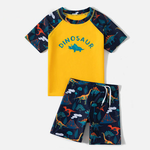 Kemeja kompresi desain sublimasi kustom pakaian renang anak laki-laki pakaian renang cepat kering Bjj Rrash Guard Jiu Jitsu untuk anak-anak - Product Image 5