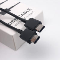 Cable tipo C para Samsung Cable tipo C a tipo C Cargador para Samsung Galaxy S20 S21 S22 Note10 Cable DE LA USB-C para Samsung S21 S21 +