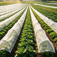 100% Virgin HDPE Anti-insectennet UV-bestendig ademend fijnmazig kasnet voor gewas-, groente- en fruitbescherming