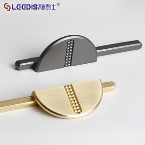 LGEDIS Modern Minimalist Round Cabinet Handle Zinc Alloy Plated Durable Furniture Drawer <b>Hardware</b> - Product Image 1