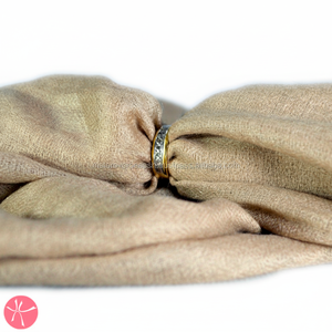 Magic Scarf Original Ring <b>Pashmina</b> Cashmere Shawls 100% Cashmere - 100% <b>Pashmina</b>,cashmere Long 70x200 Cms Men 80 Grams IN;26903 - Product Image 1