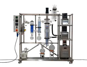 Máquina de recuperação de solvente a alto vácuo para purificação de óleo