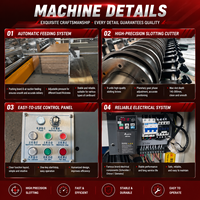 Machine à rainurer automatique pour carton ondulé, fabriquée en Chine