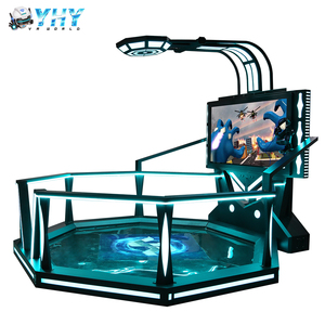 Écran interactif commercial de 65 pouces parc à thème <span class=keywords><strong>VR</strong></span> en direct machine <span class=keywords><strong>Vr</strong></span> support de jeu d'arcade plate-forme de marche <span class=keywords><strong>Vr</strong></span> - Product Image 5