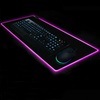 Tùy Chỉnh Thiết Kế LOGO Chất Lượng Cao Non-slip Không Thấm Nước <span class=keywords><strong>LED</strong></span> Đầy Màu Sắc Chiếu Sáng Cao Su Cơ Sở RGB Bàn Phím Chuột Pad Mat - Product Image 3