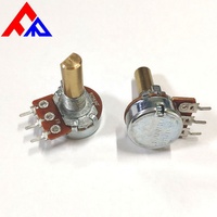 Volant de jeu à pédales à potentiomètre B25K60 16mm en métal + film carbone, tolérance 20%, vente directe fabricant