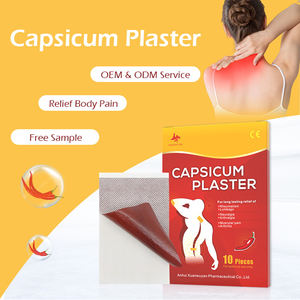 Cerotto Termico al Capsico per Dolori alla Schiena e al Collo, Impacco Naturale a Base di Erbe con Effetto Riscaldante Istantaneo, Certificato con Durata di 3 Anni - Product Image 1