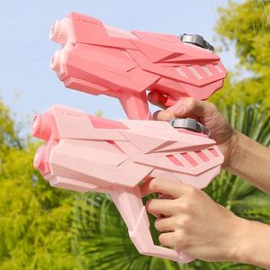 Huiye 2024 doppio getto di acqua pistola a lungo raggio di tiro nuovo giocattolo per i bambini per il mare piscina regalo per i bambini - Product Image 6