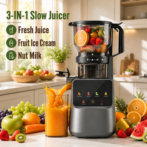 Extracteur de jus électrique à froid HGM 925AM pour fruits et légumes, presse à mastication lente pour usage domestique OEM - Product Image 1