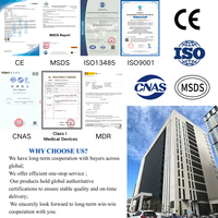 Plester Hidung Anti Dengkuran OEM Pabrik, Bersertifikasi ISO13485 ISO9001 CE, Bebas Lateks, Hipoalergenik