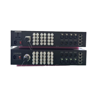 Convertisseur de levier de diffusion Sdi 12g en fibre avec fonction audio et Ethernet Xlr