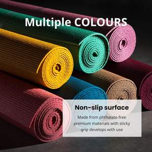 Tapete de Gimnasio de PVC de 6mm con Logotipo Personalizado, Antideslizante, para Yoga, Pilates y Caminadora, con Textura Ecológica para Maternidad - Product Image 3