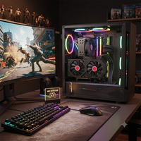 Excellent rapport qualité-prix, PC de bureau pour jeux, vente en gros, usine, 8 Go de GDDR5, 256 bits, carte graphique AMD Radeon RX 590