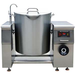 <span class=keywords><strong>Marmite</strong></span> de cuisson à <span class=keywords><strong>induction</strong></span> robuste à fond inclinable, à double enveloppe vapeur, grande capacité, <span class=keywords><strong>pour</strong></span> la transformation alimentaire - Product Image 5