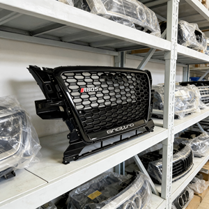 Nuova Griglia Modificata in Plastica Nera Camaimde per Modelli <span class=keywords><strong>Audi</strong></span> A5/S5/RS5/<span class=keywords><strong>Q5</strong></span>/RSQ5 2008-2012 - Parte per Retrofit/Aggiornamento - Product Image 4