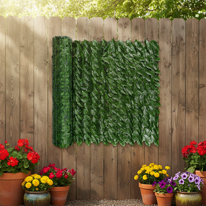LUYI - Cerca de Hojas de Hiedra <span class=keywords><strong>Artificial</strong></span> para Privacidad, Adecuada para Jardín, Balcón, Decoración de Jardín - Product Image 2