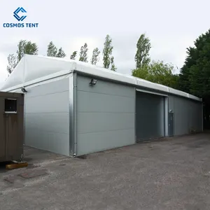 O grande armazém 10X30m provisório estrutura a venda impermeável grande exterior da barraca do armazenamento industrial