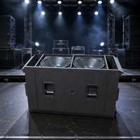 Système de sonorisation RS18, double caisson de basses de 18 pouces, enceinte Line Array, système de sonorisation professionnel pour grandes scènes