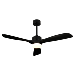 Ventilador de Techo LED de Estilo Mid-Century con Luz de Espectro Completo, Control Remoto, Lámpara de Ventilador DC para Dormitorio, Comedor, Oficina en Casa - Product Image 1