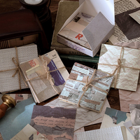Nuovo Design 100pz/confezione Serie Vintage Foglietti Adesivi Momo per Scrapbooking, Regalo Unico per Studenti, Decorazione Fai-da-Te
