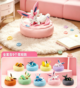 Genetic Fox E Evolution 2025 FC Anime Battle Figures Dream Nest Series Sleeping Creature 9PCS Blind Box Case Set - Product Image 2