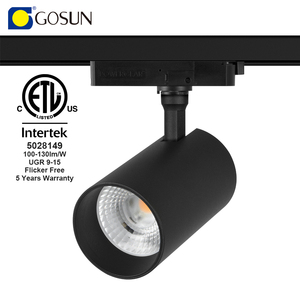 Commercial Price New Design US Standard Anti Glare Flicker Free Spotlight 15W 20W 30W 34W <strong>Cob</strong> <strong>Led</strong> <strong>Track</strong> <strong>Light</strong> - Product Image 1
