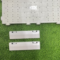 Suelo de Protección para Césped de Estadios al Aire Libre, Suelo para Eventos, Baldosas de Plástico para Eventos para Proteger el Césped