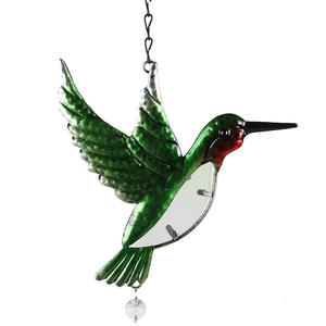 Commercio all'ingrosso <span class=keywords><strong>uccello</strong></span> & farfalla Sun Catcher di cristallo decorazione appesa per giardino esterno o casa durevole metallo & ferro materiali - Product Image 4