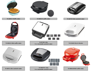 750W giá rẻ 2 lát bánh Sandwich Maker nướng bánh mỳ Waffle maker - Product Image 5