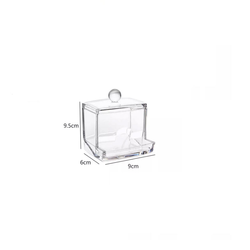 Clear 2 Rectangle 9*6*9.5cm