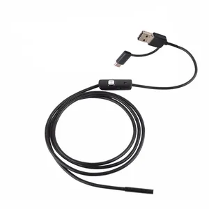 3 In 1 7MM 480P 5M Soft Line Camera Borescope Camera Inspection Pipe Sewer Inspection Camera