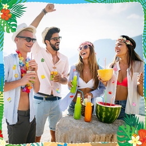 Pins <span class=keywords><strong>de</strong></span> Esmalte con Diseño Tropical Hawaiano |   Recuerdos <span class=keywords><strong>de</strong></span> Fiesta en la Playa o Piscina <span class=keywords><strong>de</strong></span> Metal <span class=keywords><strong>de</strong></span> Aleación con Forma <span class=keywords><strong>de</strong></span> Coco, Piña y Sandía para Decoración <span class=keywords><strong>de</strong></span> Cangrejos - Product Image 6