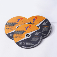 Disque de coupe de 4,5 pouces (115 mm) à haute dureté, épaisseur 0,8 mm, performance de coupe uniforme, grain cohérent, OEM