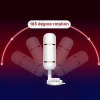 Vibrateur télescopique pliable à succès – Machine de masturbation automatique pour homme, machine sexuelle à poussée automatique pour couple