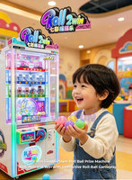 Owatch Machine de jeu d'arcade à monnayeur, type Boîte Mystère, avec jeu de tirage à la boule 'Roll 2 Win', pour aires de jeux et centres commerciaux