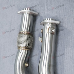High Quality Exhaust Header Downpipe for BMW M3 M4 G80 G82 S55B30 3.0T 304 Stainless Steel Downpipe - Product Image 5