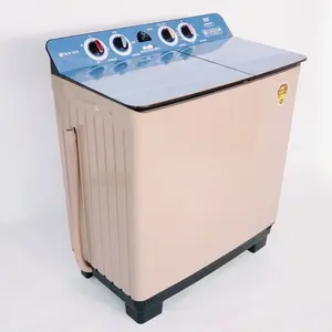 Mesin Cuci Pakaian Isi Atas Bak Mandi Kembar Baja Tahan Karat Plastik Mesin Cuci Besar 18 Kg