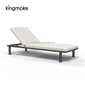 <span class=keywords><strong>Chaise</strong></span> longue moderne en aluminium <span class=keywords><strong>pour</strong></span> extérieur, démontable, <span class=keywords><strong>pour</strong></span> bord de <span class=keywords><strong>piscine</strong></span>, mobilier commercial de resort, transat de plage - Product Image 3