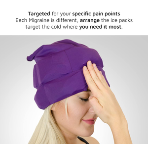 Gorro <span class=keywords><strong>de</strong></span> mijia reutilizable y suave, Gel <span class=keywords><strong>de</strong></span> terapia fría y caliente, paquete <span class=keywords><strong>de</strong></span> hielo <span class=keywords><strong>para</strong></span> alivio del <span class=keywords><strong>dolor</strong></span> <span class=keywords><strong>de</strong></span> <span class=keywords><strong>cabeza</strong></span> y la gripe - Product Image 6