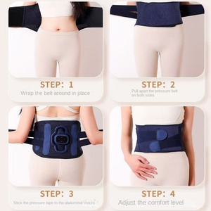 Ceinture de massage vibrante chauffante pour la taille avec fonction musicale, prise US, minuterie 1h pour soulager les douleurs lombaires - Product Image 4