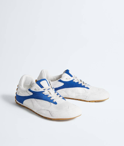 Zapatos Deportivos Retro de Mujer BV Bottega, Diseño Color Block Rojo y Blanco, Cómodos, Ligeros, Casuales, para Caminar, veneta - Product Image 2