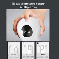 Männlicher Masturbationsbecher Automatisches Saugen Echte Orale Vagina-Saugvibrator Masturbator Sexspielzeug für Männer Blowjob-Vibrationsmaschine