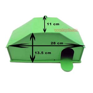 Intérieur Extérieur Double Usage <span class=keywords><strong>Hamster</strong></span> Cage Pet Nightingale Maison Plastique Nid D'oiseau - Product Image 2
