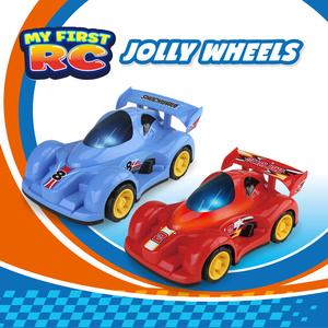 Jolly Wheels <span class=keywords><strong>Mi</strong></span> Primer Auto <span class=keywords><strong>de</strong></span> Carreras <span class=keywords><strong>de</strong></span> Control Remoto <span class=keywords><strong>de</strong></span> Dibujos Animados <span class=keywords><strong>de</strong></span> 28 cm y 2.<span class=keywords><strong>4</strong></span> G con Luces y Sonidos para Bebés y Niños Pequeños, Primer Juguete <span class=keywords><strong>de</strong></span> Vehículo - Product Image 2