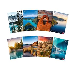 PIGNA - Cuaderno MAXI Wonderful Places A4, 50 Hojas Rayadas, Ensamblado - Product Image 1