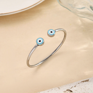 Nouveau bracelet œil <span class=keywords><strong>du</strong></span> <span class=keywords><strong>diable</strong></span> à la mode, forme géométrique simple, style rétro, bijoux européens et américains en gros - Product Image 4