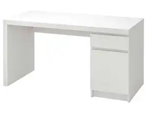 Белый офисный стол, компьютерный стол, один ящик, три яруса, хорошо продается 2021